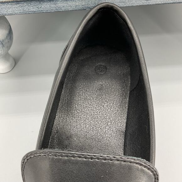 NEW ZBY Women’s Lug Sole Platform Loafers Black Size 6.5 - Picture 6 of 10